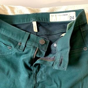Green Rag&Bone skinny leggings